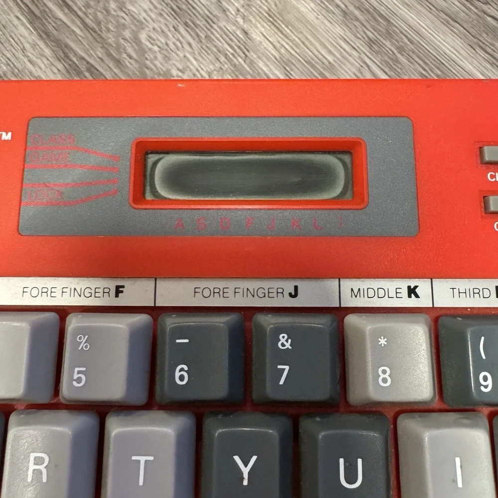 Vintage VTech Type-right Typing Game Interactive Teaching Machine 1985